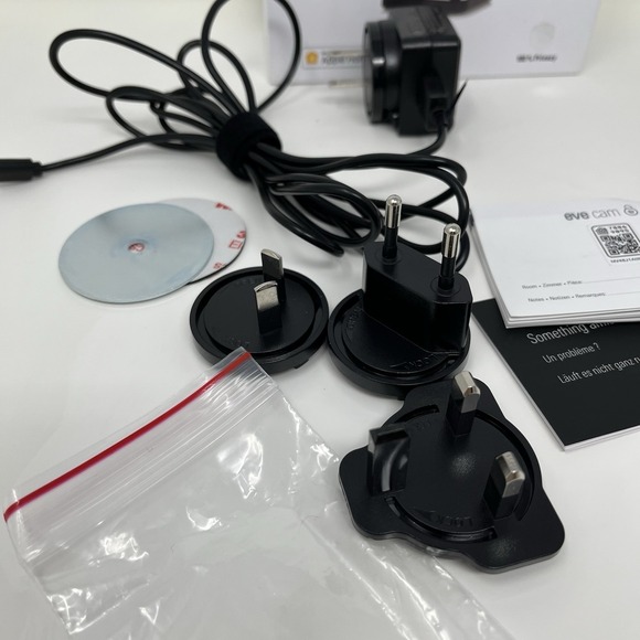 Eve Cam 501E Secure Indoor Camera Apple HomeKit Smart WiFi Camera Tested Working - Picture 8 of 15